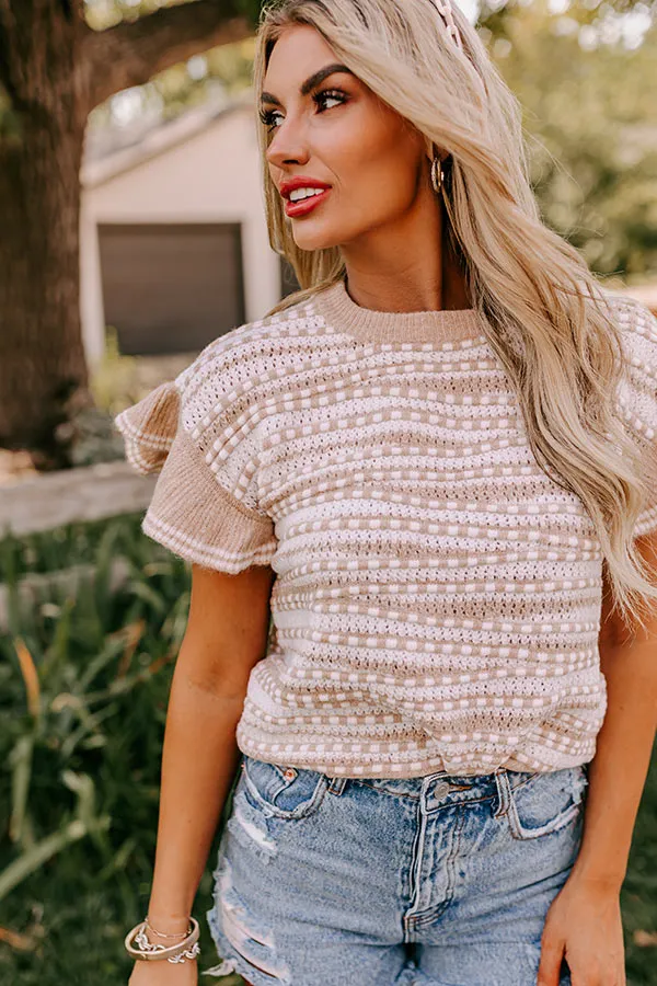 Sweet As Sugar Knit Sweater Top sold by Impressions product image thumbnail 5