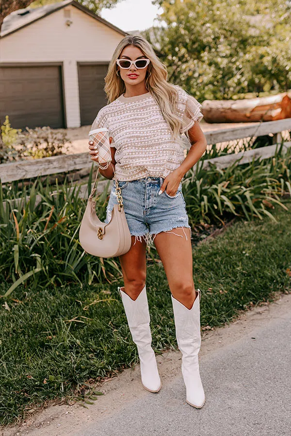 Sweet As Sugar Knit Sweater Top sold by Impressions product image thumbnail 4