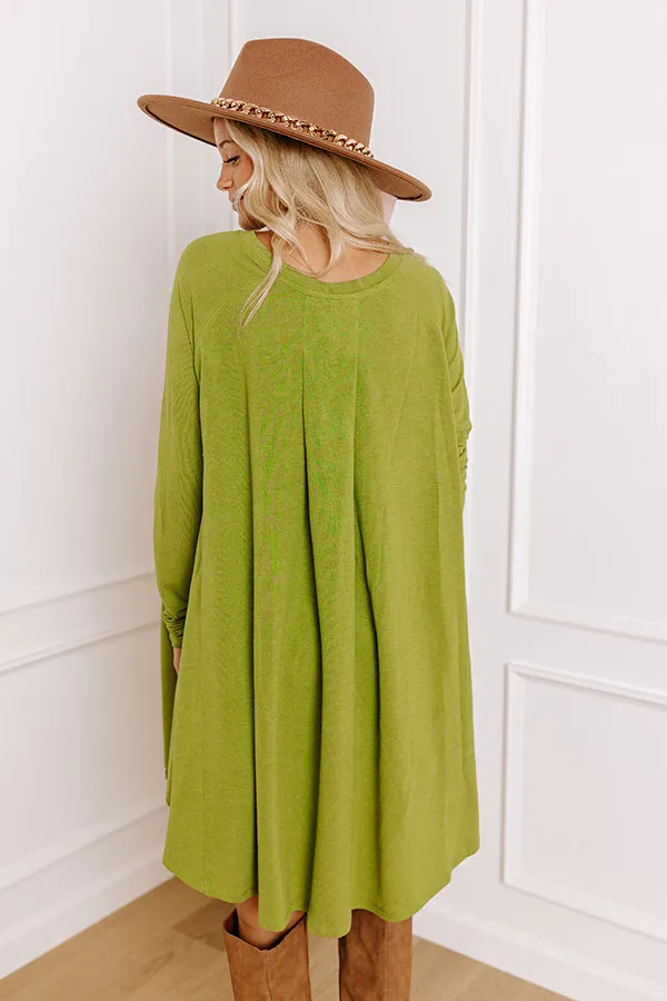 New Chapter Tunic Dress In lime sold by Impressions product image thumbnail 4