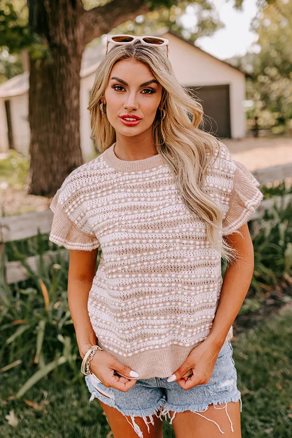 Sweet As Sugar Knit Sweater Top sold by Impressions product image thumbnail 2