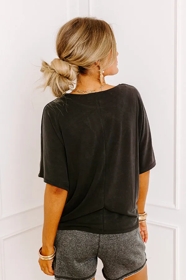 All The Vibes Tee in Black sold by Impressions product image thumbnail 4