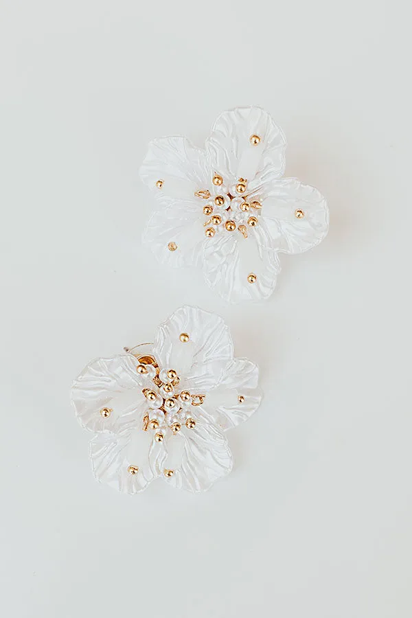 Hibiscus Garden Earrings sold by Impressions