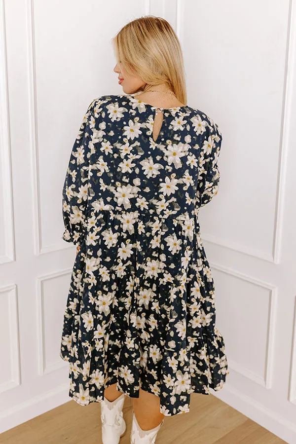 Posh Moment Floral Mini Dress Curves sold by Impressions product image thumbnail 4