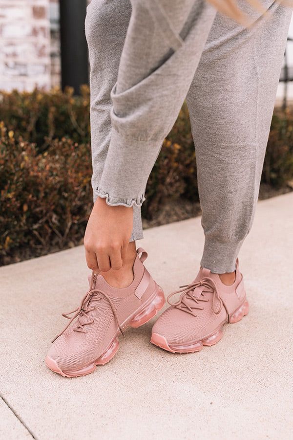 Running Free Sneaker In Blush sold by Impressions