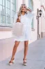 Effortless Vibes Dress In White sold by Impressions