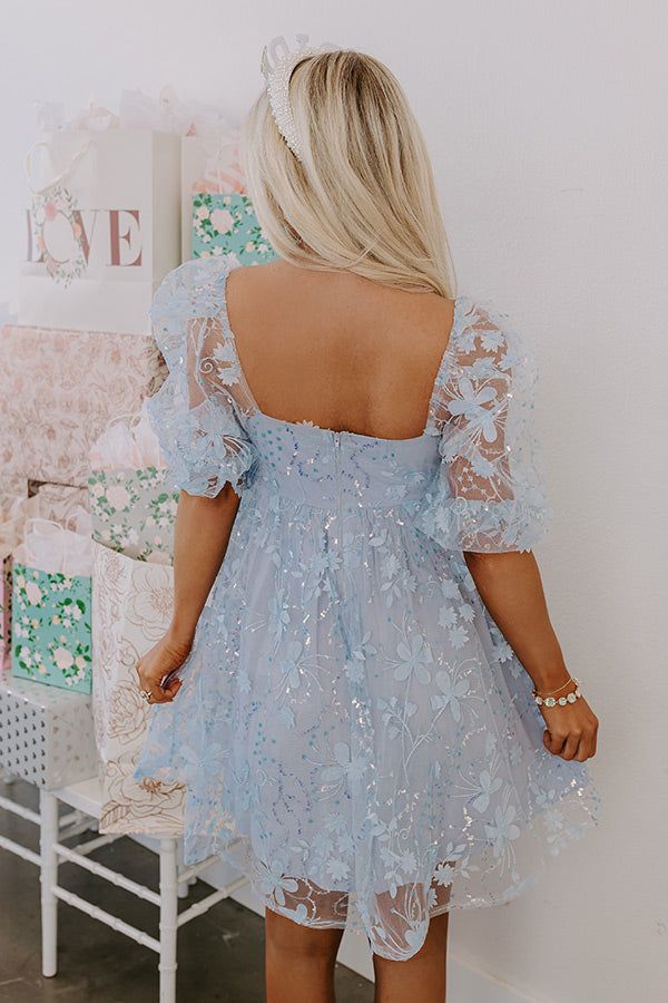 Southern Beauty Floral Babydoll Mini Dress sold by Impressions product image thumbnail 4