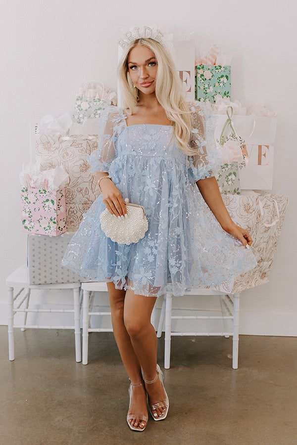 Southern Beauty Floral Babydoll Mini Dress sold by Impressions product image thumbnail 5