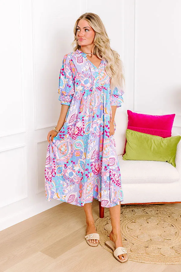 Chance Of A Lifetime Midi in Lavender sold by Impressions product image thumbnail 2