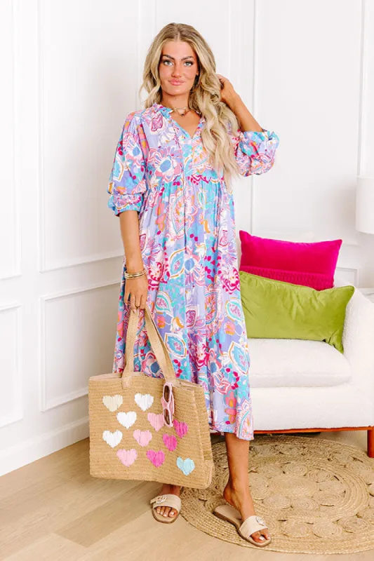 Chance Of A Lifetime Midi in Lavender sold by Impressions