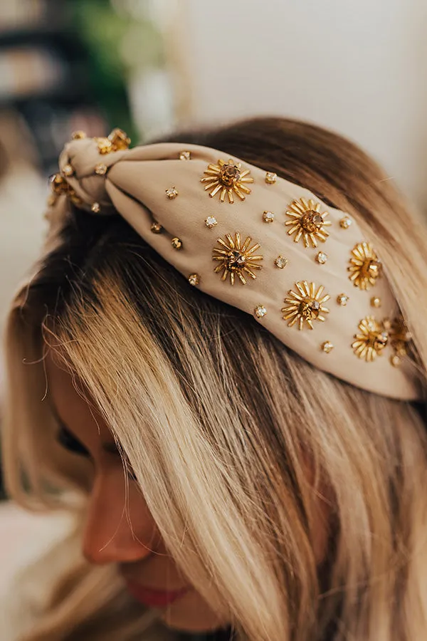 Dreamy And Dazzling Embellished Headband In Stone sold by Impressions product image thumbnail 2