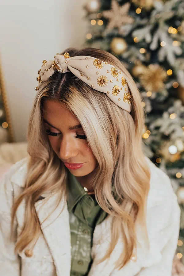 Dreamy And Dazzling Embellished Headband In Stone sold by Impressions product image thumbnail 3