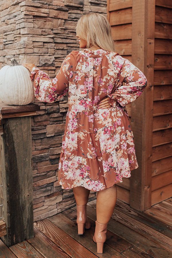 Easy To Please Floral Shift Dress Curves sold by Impressions product image thumbnail 5