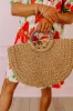 Coastal Glam Woven Straw Tote sold by Impressions