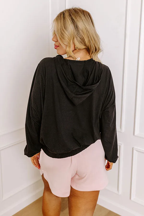 Daily Dedication Butter Soft Hoodie In Black Curves sold by Impressions product image thumbnail 5