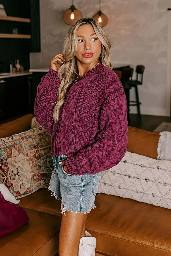 Cozy Cabin Cable Knit Sweater sold by Impressions product image thumbnail 4