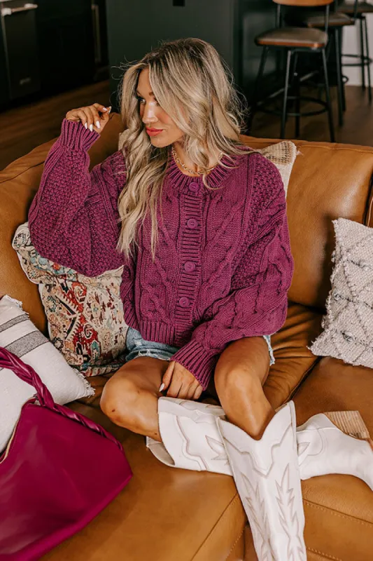 Cozy Cabin Cable Knit Sweater sold by Impressions
