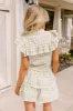 Downright Delightful Gingham Top In Lime sold by Impressions