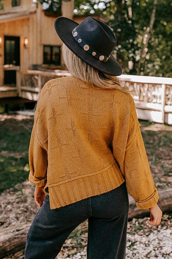 Cool Weather Knit Sweater in Camel sold by Impressions product image thumbnail 4