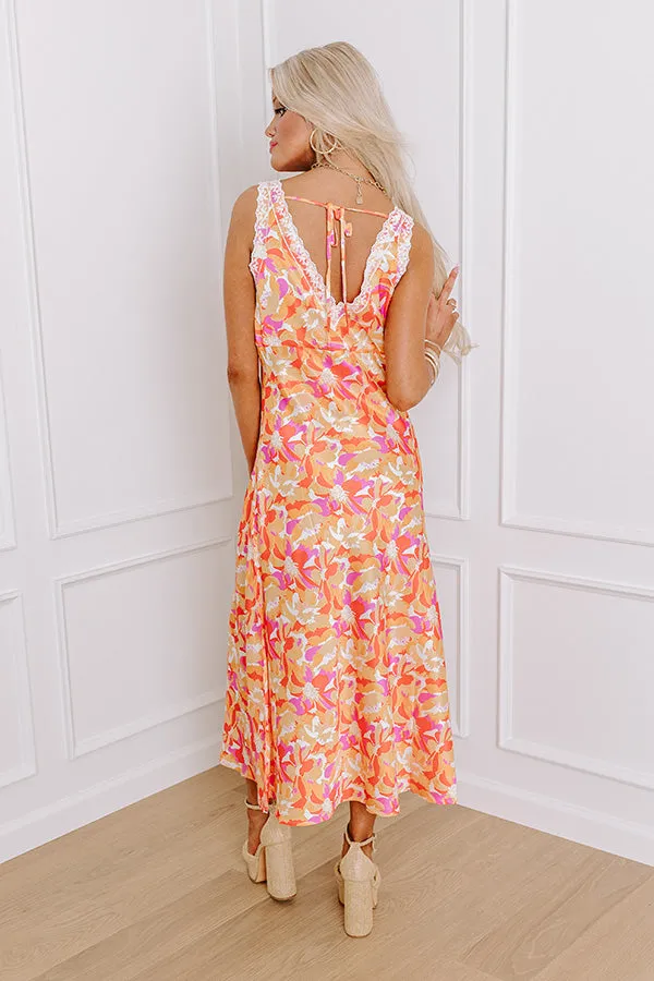 Resort Chic Satin Midi in Honey sold by Impressions product image thumbnail 3