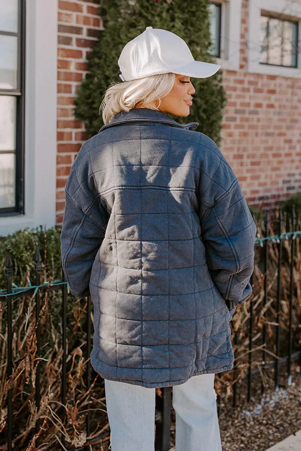 Woodsy Aroma Quilted Jacket in Vintage Black sold by Impressions product image thumbnail 3