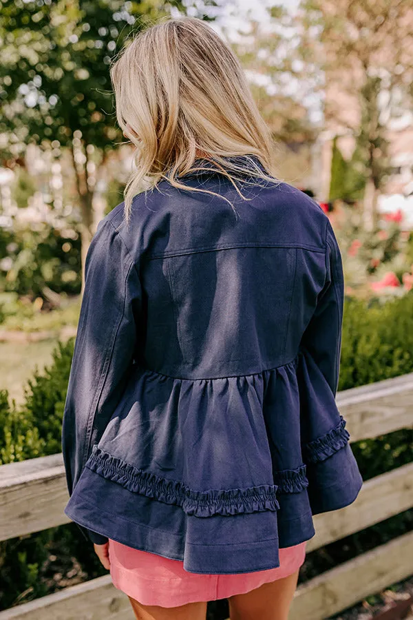 NYC Stroll Peplum Jacket sold by Impressions product image thumbnail 2