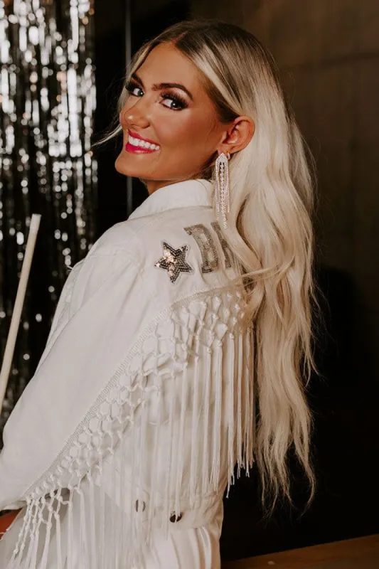 Love To Twirl Rhinestone Earrings In Silver sold by Impressions