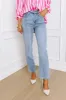 The Naomi High Waist Relaxed Straight Leg Jean sold by Impressions