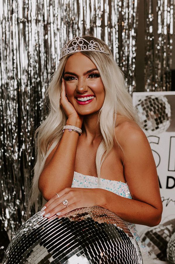 Bride To Be Rhinestone Tiara sold by Impressions product image thumbnail 3