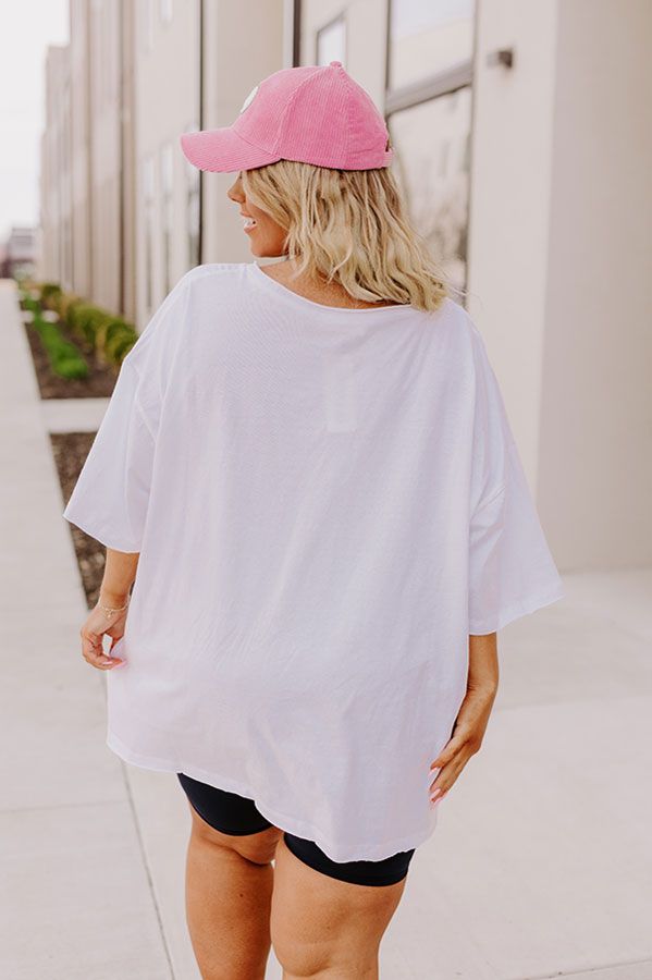 The It Crowd Shift Tee In White Curves sold by Impressions product image thumbnail 3