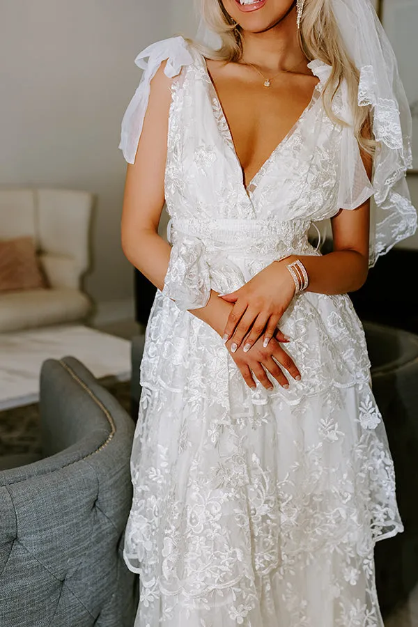 The Olivia Rose Embroidered Tiered Midi sold by Impressions product image thumbnail 5