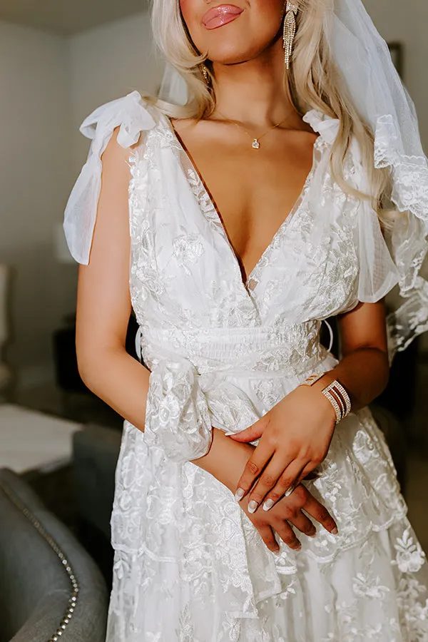 The Olivia Rose Embroidered Tiered Midi sold by Impressions product image thumbnail 4