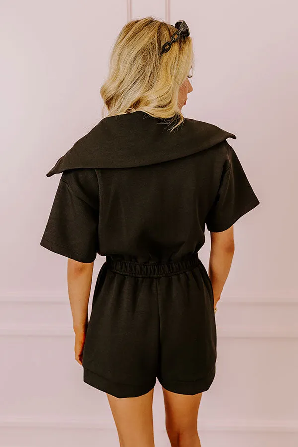 That Brand New Feeling Romper In Black sold by Impressions product image thumbnail 5