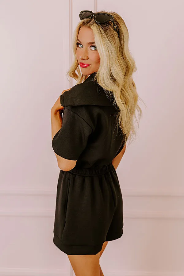 That Brand New Feeling Romper In Black sold by Impressions product image thumbnail 4
