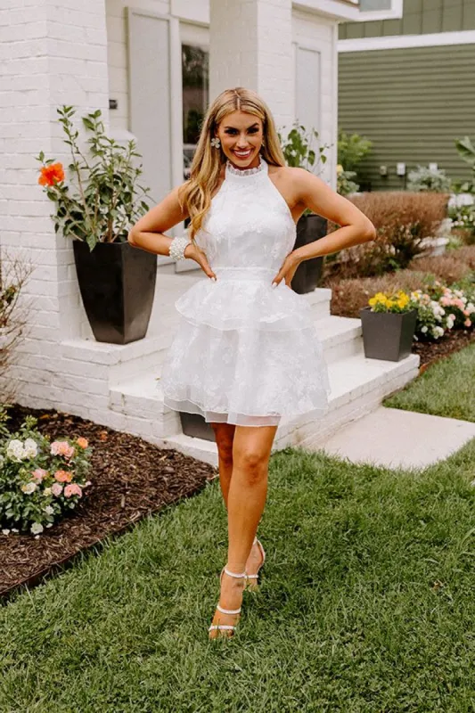 Hidden Romance Ruffle Dress sold by Impressions