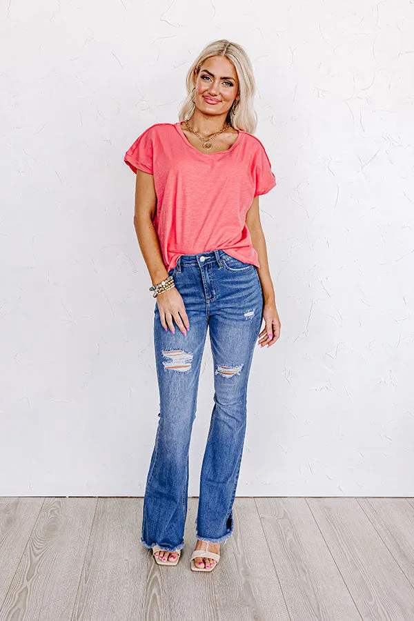 Calm And Centered Shift Tee sold by Impressions product image thumbnail 2