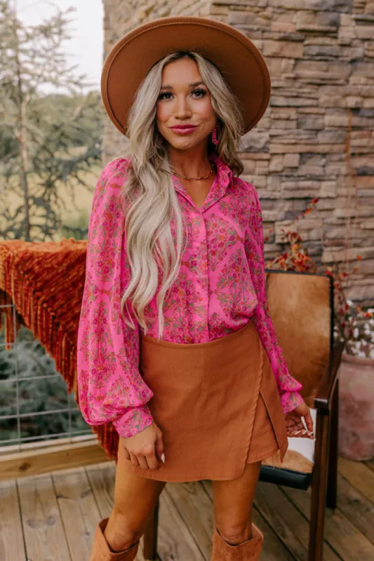 Florence Forever Floral Button Up sold by Impressions