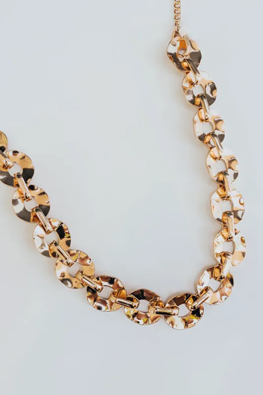 Center of Attention Link Necklace sold by Impressions