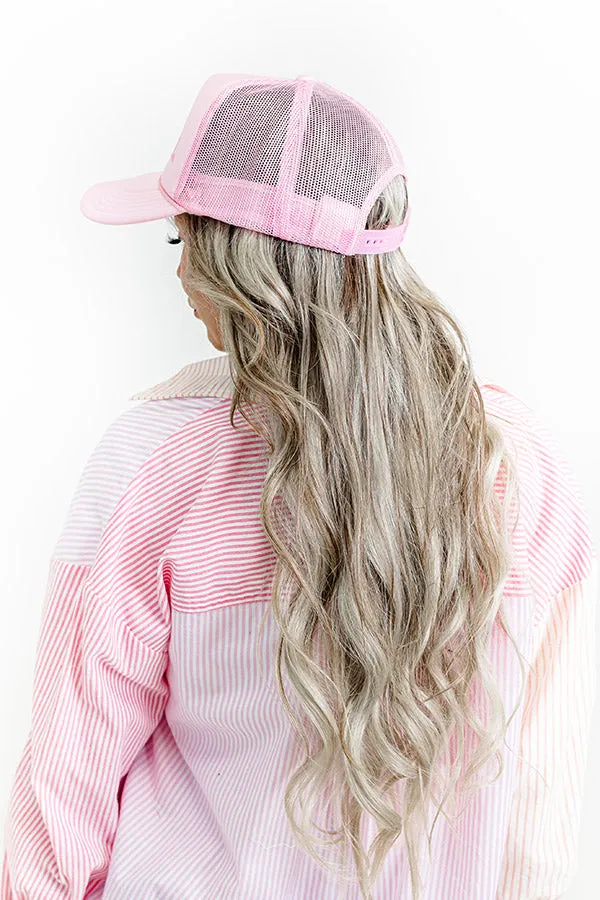 Hello. I'm Late Trucker Hat sold by Impressions product image thumbnail 4