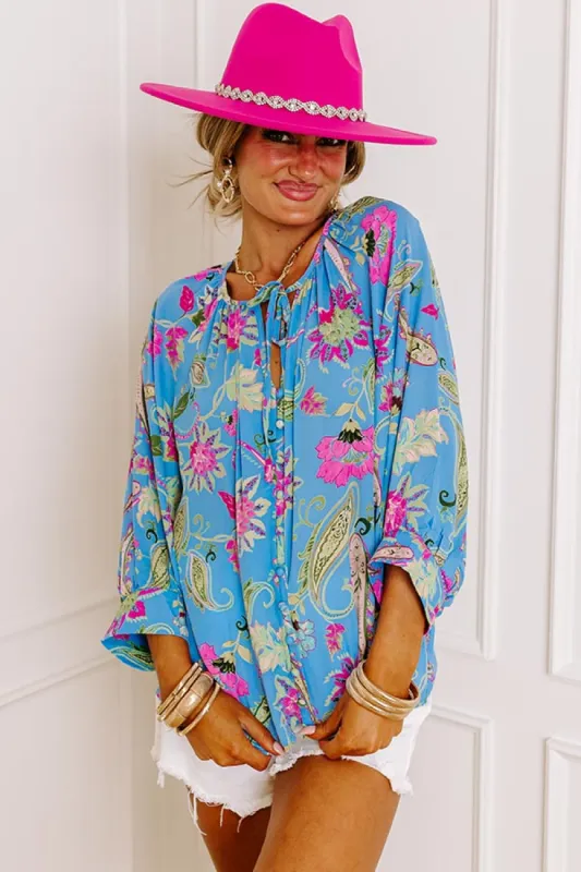 Boho Vibes Shift Top sold by Impressions