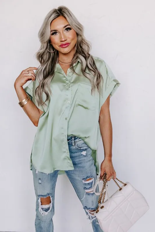 Lifelong Memories Button Up In Sage sold by Impressions