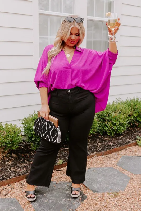 Purely Poetic Shift Top in Orchid Curves sold by Impressions