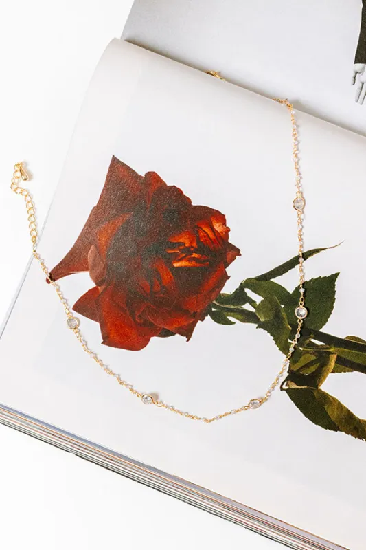 Subtle Shine Cubic Zirconia Necklace sold by Impressions