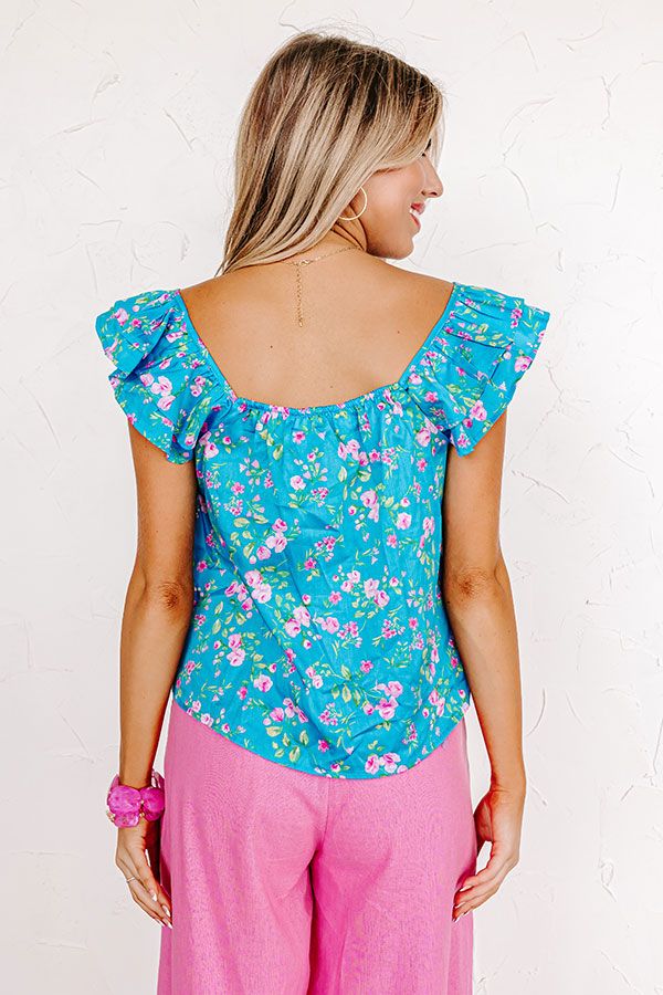 Sweet And Casual Floral Top sold by Impressions product image thumbnail 3