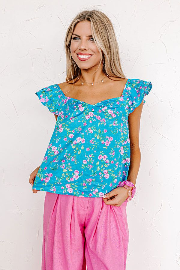 Sweet And Casual Floral Top sold by Impressions product image thumbnail 2