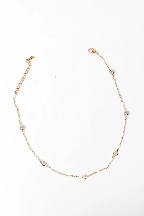 Subtle Shine Cubic Zirconia Necklace sold by Impressions product image thumbnail 3