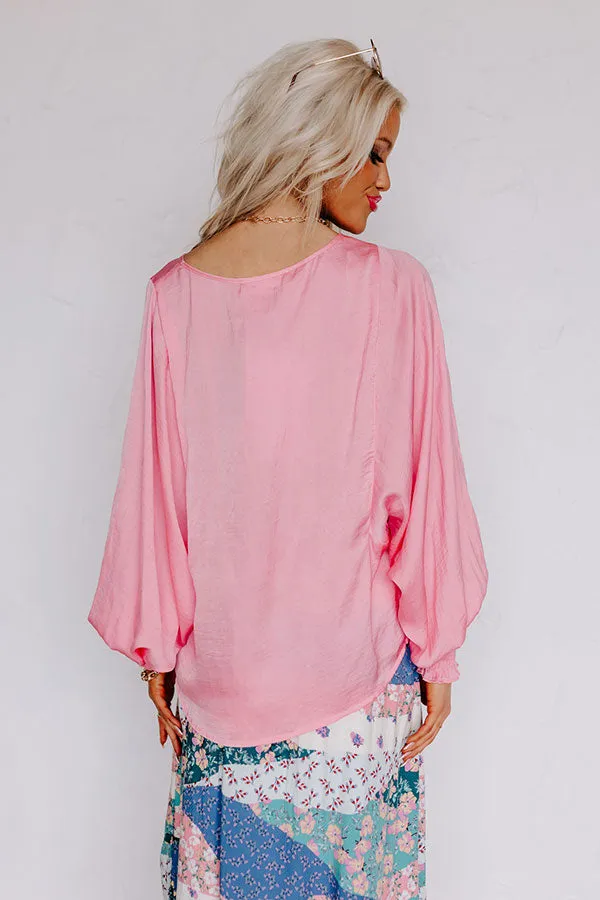Saturday Night Premiere Shift Top in Pink sold by Impressions product image thumbnail 5