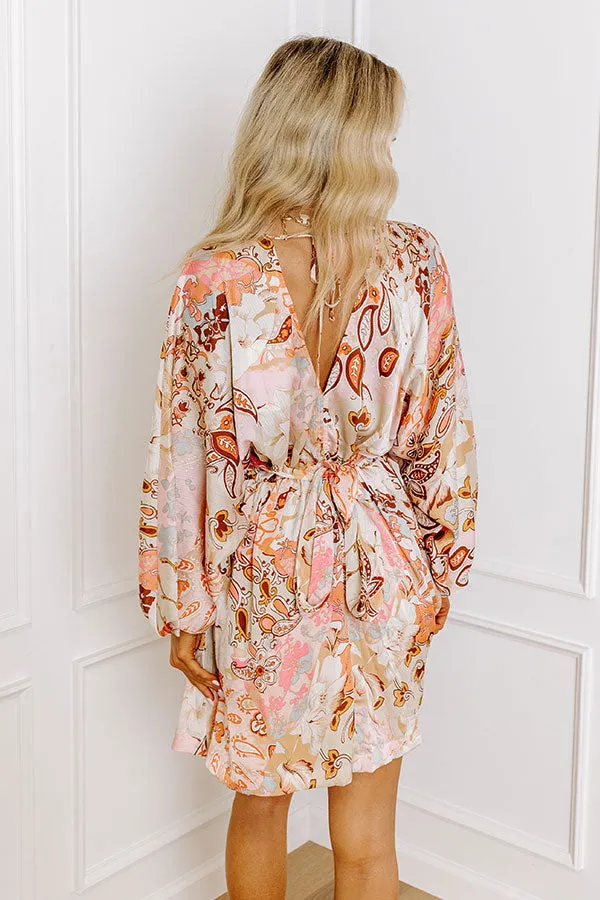 Major Charisma Floral Mini Dress sold by Impressions product image thumbnail 4