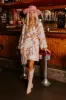 Major Charisma Floral Mini Dress sold by Impressions