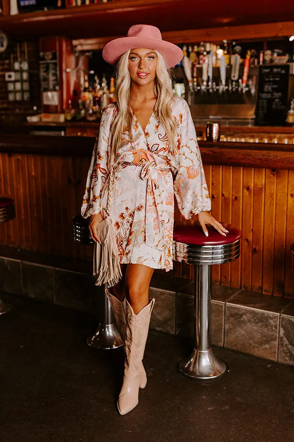 Major Charisma Floral Mini Dress sold by Impressions product image thumbnail 5