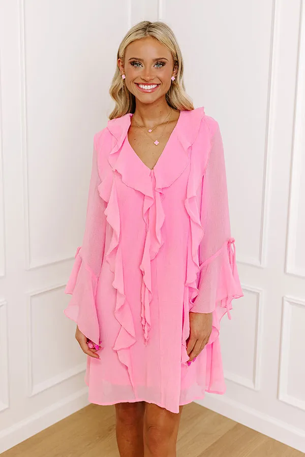 Sips and Sweets Ruffle Mini Dress sold by Impressions product image thumbnail 2